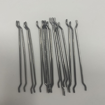الیاف فولادی تک رشته ای با مقاومت بالا 1100 Mpa 80/60 برای بتن