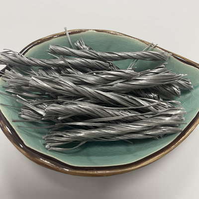 مواد خاکستری پلیمر Twist Bunchy PP فیبر برای کف صنعتی