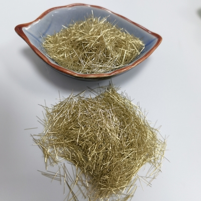 الیاف میکرو فولادی با روکش برنجی با قطر 0.2 میلی متر برای UHPC و بتن