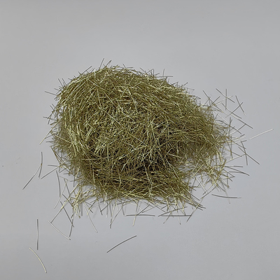 الیاف میکرو فولادی با روکش برنجی کنترل ترک برتر برای دال روی شمع