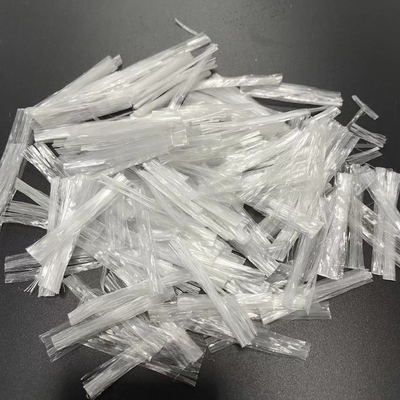 مقاومت قوی در برابر اسید و قلیات PP Fiber Mesh Form برای ضد ترک بتن