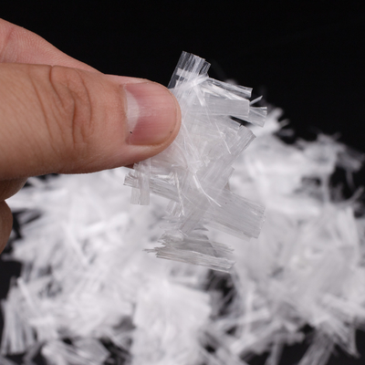 مقاومت قوی در برابر اسید و قلیات PP Fiber Mesh Form برای ضد ترک بتن