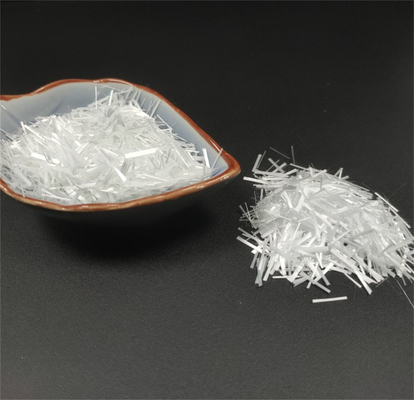 الیاف شیشه اچ دی سفید 6 میلی متری برای بتن ضد ترک و تقویتی
