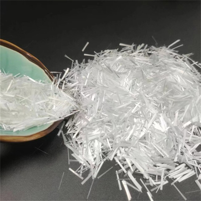 الیاف شیشه اچ دی سفید 6 میلی متری برای بتن ضد ترک و تقویتی