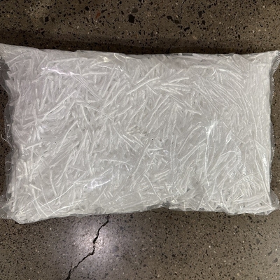 PP میکرو فیبر مصنوعی پیچ 51mm رنگ سفید برای طبقه صنعتی پیسوس
