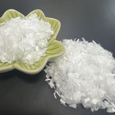 فیبر استپل سفید 6mmx1.66dtex کوتاه برش ذرت فیبر PLA برای حفاری نفت