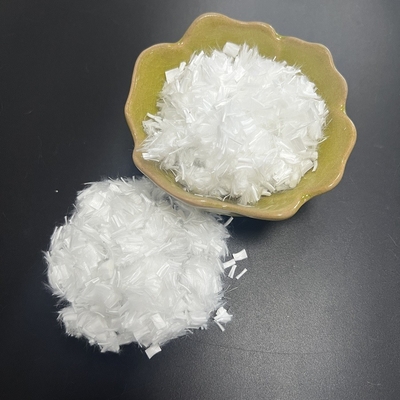 فیبر کوتاه خشک برش پلی اسید لاکتیک فیبر PLA 1.5D * 6mm برای ساخت کاغذ