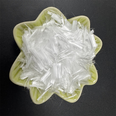 500Mpa قدرت کششی رشته اصلی فیبر پلی پروپیلن Monofilament جایگزین شبکه فولادی استفاده در گچ