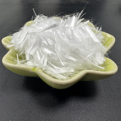 Monofilament فیبر سفید PP برای افزایش مقاومت در برابر ترک در سطح کارگاه صنعتی، انبار و پارکینگ