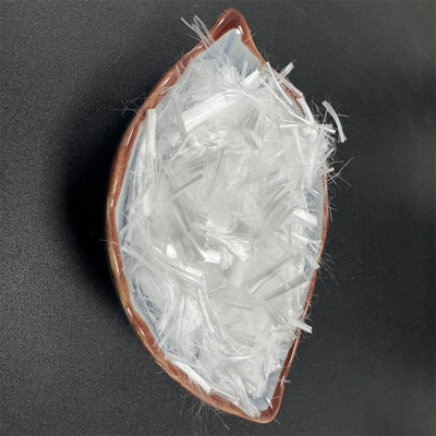 Monofilament فیبر سفید PP برای افزایش مقاومت در برابر ترک در سطح کارگاه صنعتی، انبار و پارکینگ