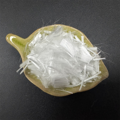 Monofilament فیبر سفید PP برای افزایش مقاومت در برابر ترک در سطح کارگاه صنعتی، انبار و پارکینگ