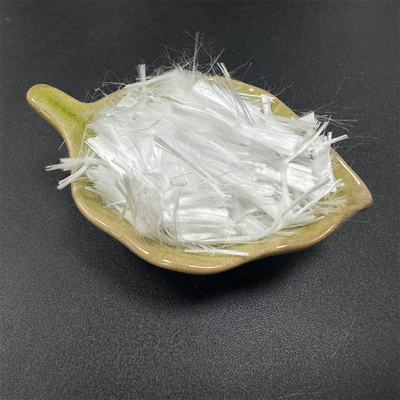 Monofilament فیبر سفید PP برای افزایش مقاومت در برابر ترک در سطح کارگاه صنعتی، انبار و پارکینگ